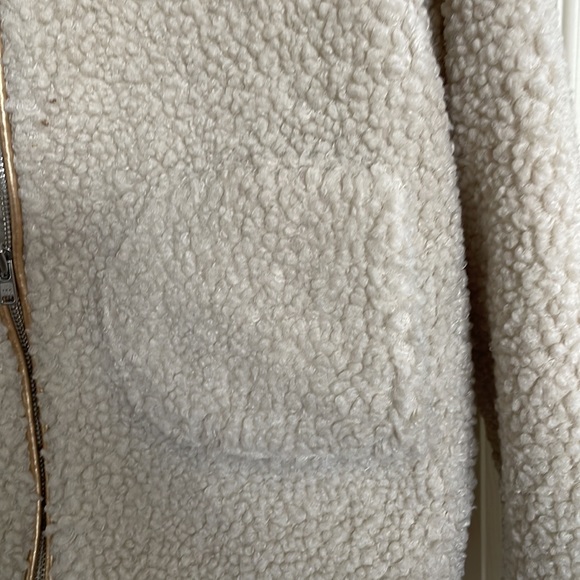 Anais & i cream wool jacket EUC size 8 - Picture 4 of 5